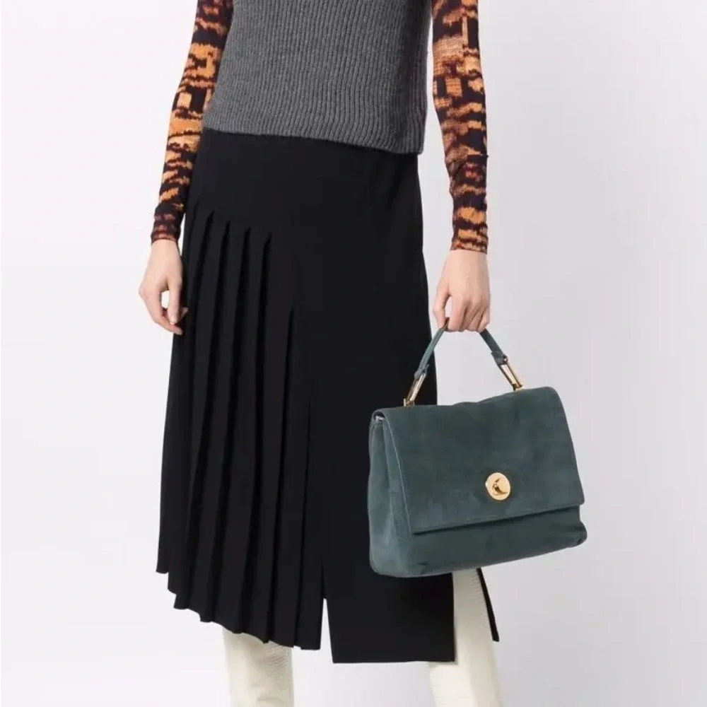 Liya green suede tote bag Coccinelle - Picture 5 of 5